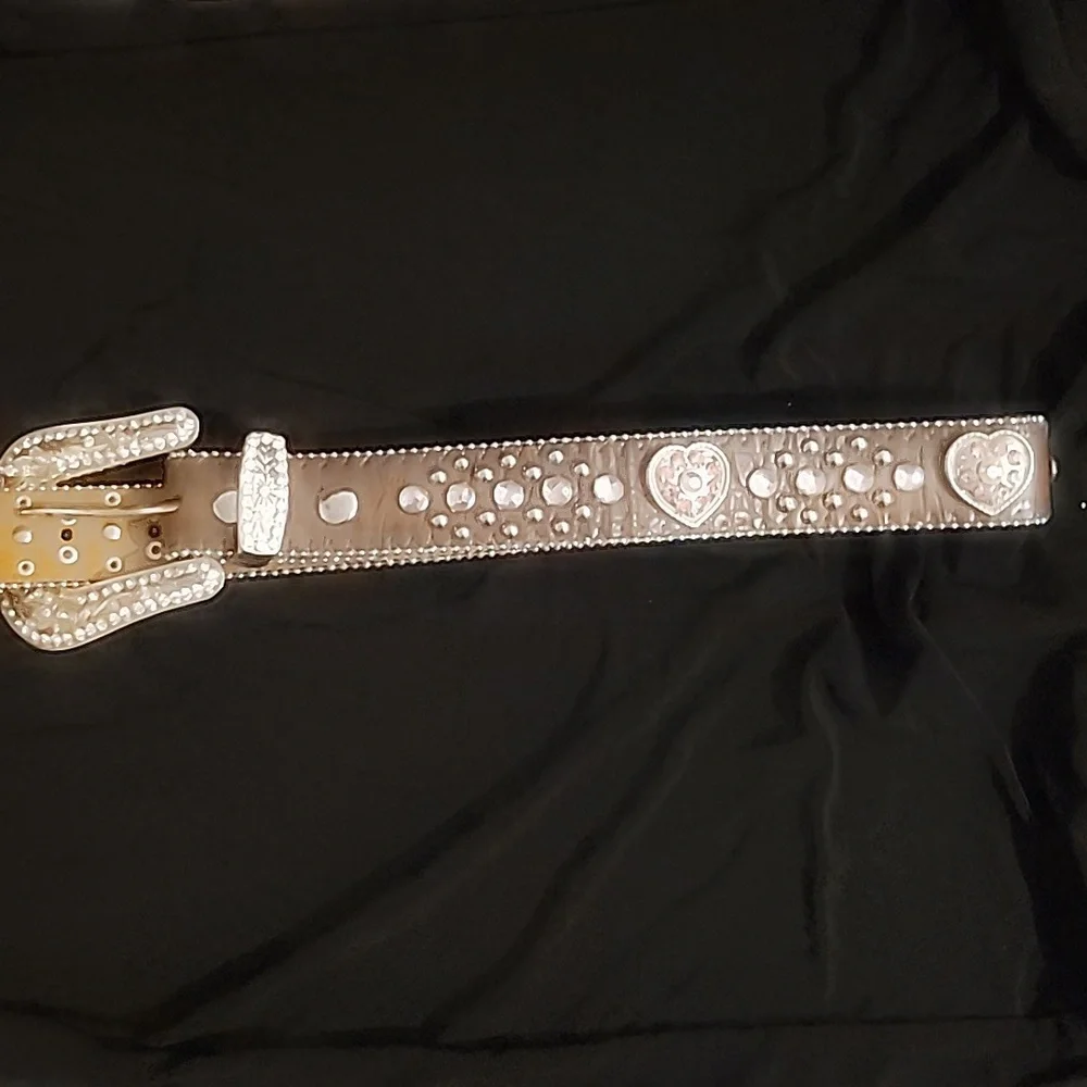 Studded Tan Belt